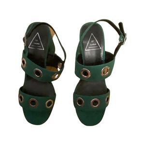 Sol Sana green sandals